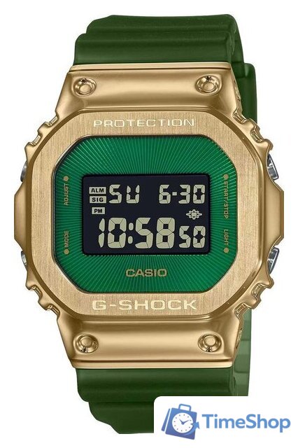 Наручные часы Casio G-Shock GM-5600CL-3E - Изображение №1 — Интернет-магазин Time-Shop
