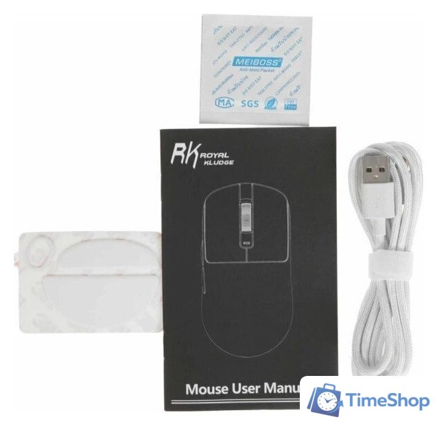 Игровая мышь Royal Kludge M3 Panda (белый) - Изображение №8 — Интернет-магазин Time-Shop