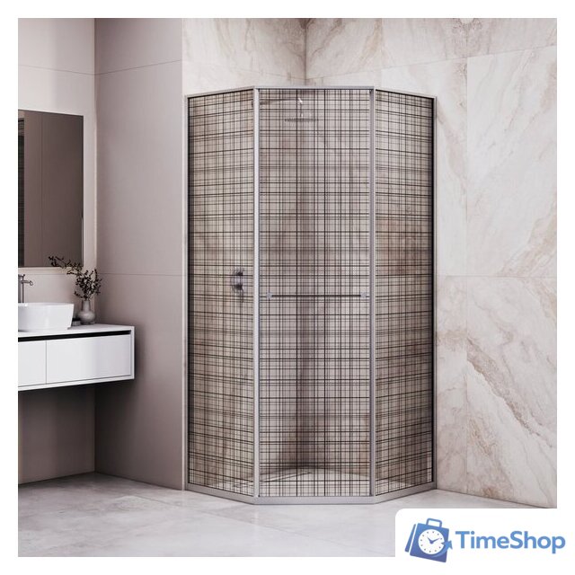 Душевой уголок RGW SV-82 L 33328288-241L (хром/черная вуаль) - Изображение №1 — Интернет-магазин Time-Shop