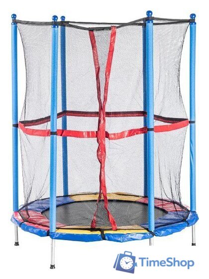 Батут Sundays Acrobat-D140 (разноцветный, с сеткой) - Изображение №1 — Интернет-магазин Time-Shop