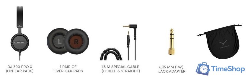 Наушники Beyerdynamic DJ 300 Pro X - Изображение №6 — Интернет-магазин Time-Shop