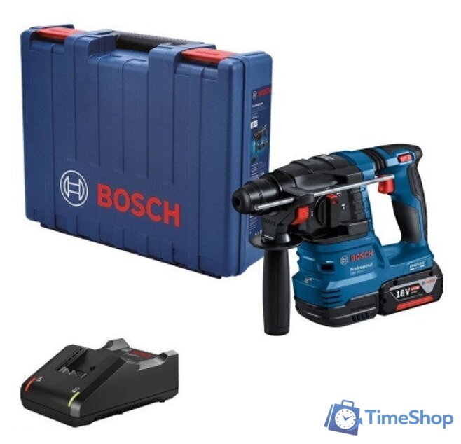 Перфоратор Bosch GBH 185-LI Professional 0611924022 (с 1-им АКБ, кейс) - Изображение №1 — Интернет-магазин Time-Shop