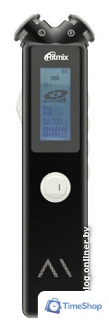 Диктофон Ritmix RR-145 8 GB (черный) - Изображение №1 — Интернет-магазин Time-Shop