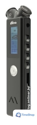 Диктофон Ritmix RR-145 8 GB (черный) - Изображение №2 — Интернет-магазин Time-Shop