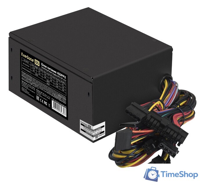 Блок питания ExeGate 450PPX EX221640RUS - Изображение №1 — Интернет-магазин Time-Shop