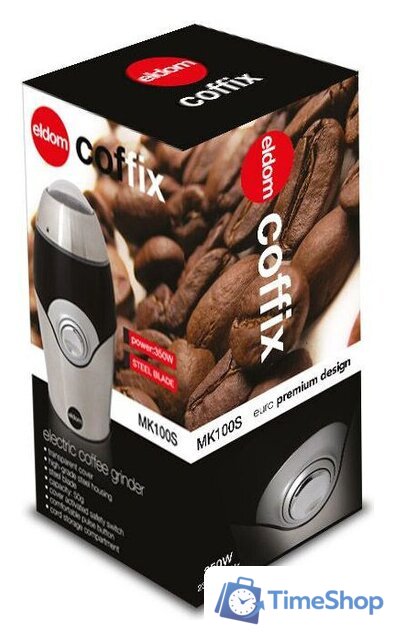 Электрическая кофемолка Eldom MK100S - Изображение №6 — Интернет-магазин Time-Shop