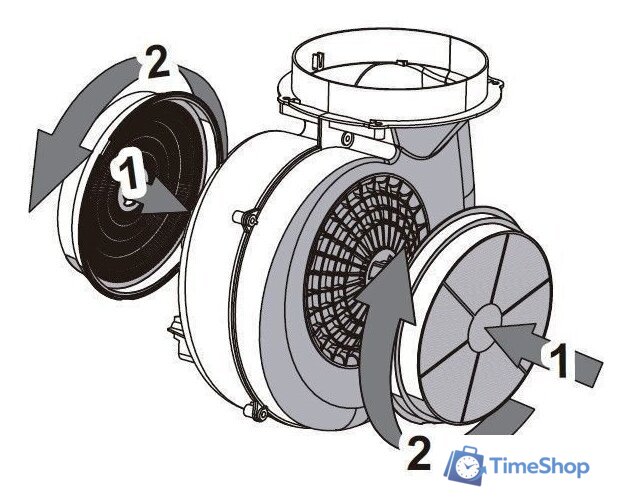 Кухонная вытяжка GrandGermes Aston 35 (белый) - Изображение №12 — Интернет-магазин Time-Shop