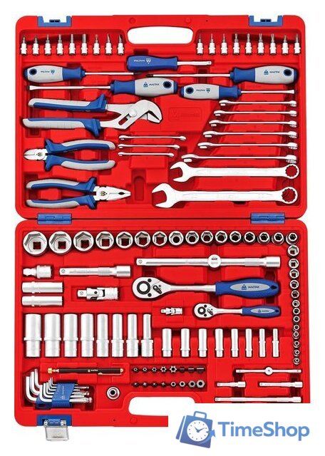 Набор домашнего мастера Мастак 01-123C (123 предмета) - Изображение №1 — Интернет-магазин Time-Shop