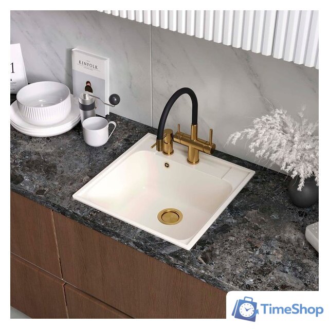 Кухонная мойка Reflexion Etude RF0353WH - Изображение №1 — Интернет-магазин Time-Shop