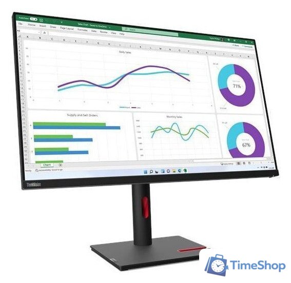 Монитор Lenovo ThinkVision T32h-30 63D3GAT1UK - Изображение №3 — Интернет-магазин Time-Shop