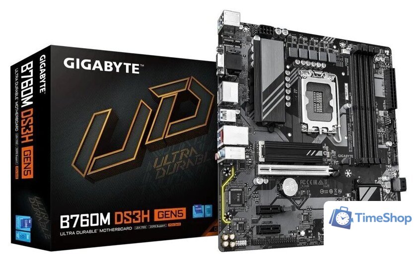 Материнская плата Gigabyte B760M DS3H GEN5 - Изображение №4 — Интернет-магазин Time-Shop