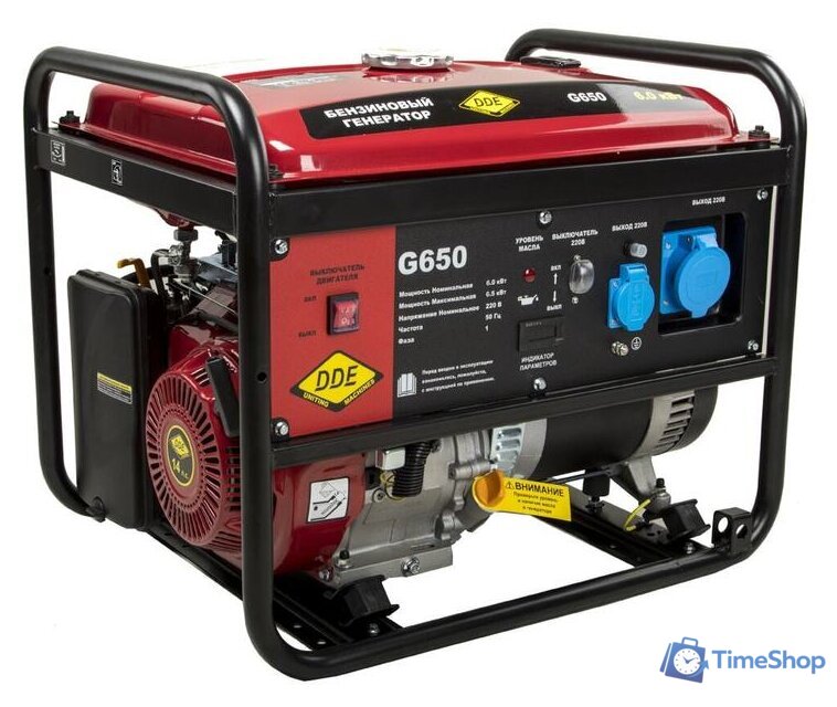 Бензиновый генератор DDE G650 - Изображение №1 — Интернет-магазин Time-Shop