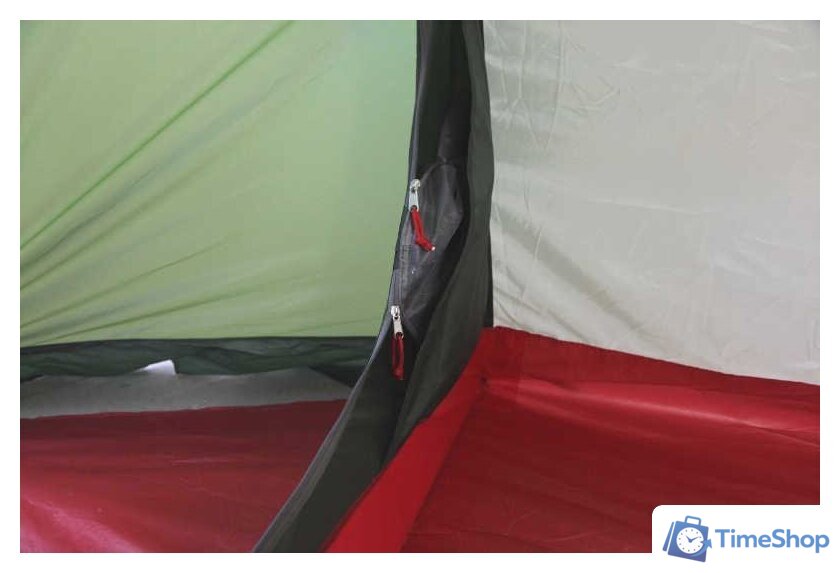 Треккинговая палатка High Peak Kite 3 10189 (зеленый) - Изображение №5 — Интернет-магазин Time-Shop