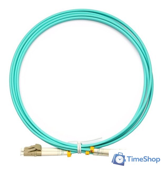 Кабель Cabeus LC - LC FOP-50-LC-LC-3M (3 м, голубой) - Изображение №1 — Интернет-магазин Time-Shop