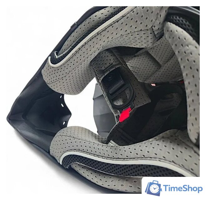 Мотошлем AIM RH855 Carbon Razor RH855R-DWR-XS (XS, белый/красный) - Изображение №11 — Интернет-магазин Time-Shop