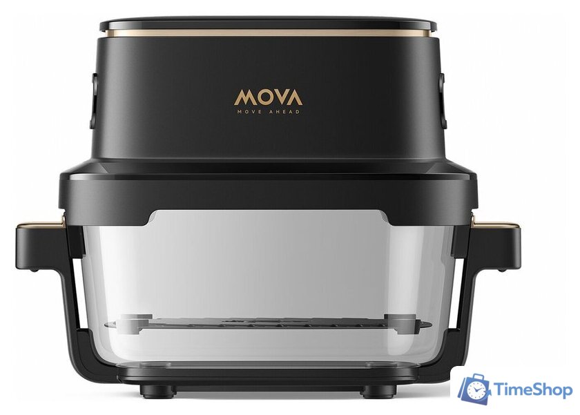 Аэрогриль (аэрофритюрница) Mova Aeroglass AF20 Pro (черный) - Изображение №3 — Интернет-магазин Time-Shop