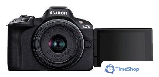 Беззеркальный фотоаппарат Canon EOS R50 Kit RF-S 18-150mm F3.5-6.3 IS STM (черный) - Изображение №7 — Интернет-магазин Time-Shop