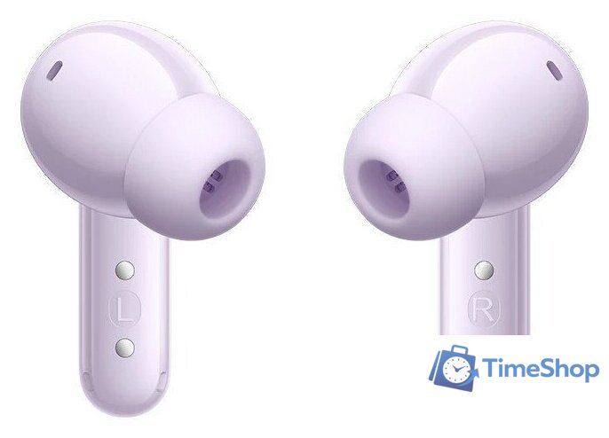 Наушники HONOR Earbuds A Pro (сиреневый, международная версия) - Изображение №4 — Интернет-магазин Time-Shop