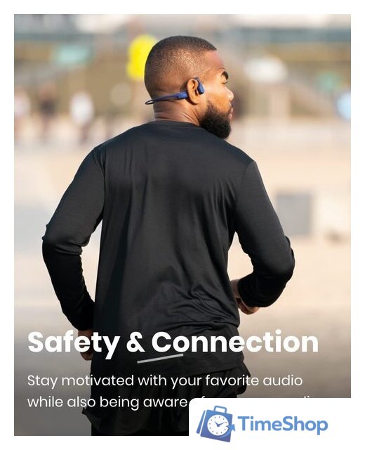 Наушники Shokz OpenRun (синий) - Изображение №3 — Интернет-магазин Time-Shop