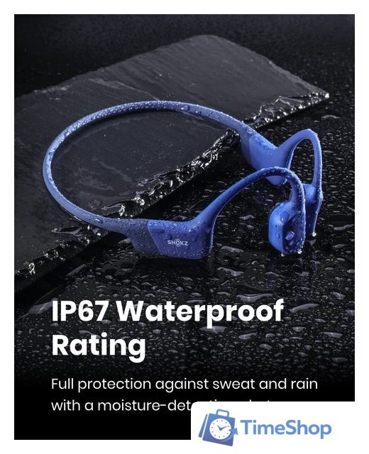 Наушники Shokz OpenRun (синий) - Изображение №5 — Интернет-магазин Time-Shop