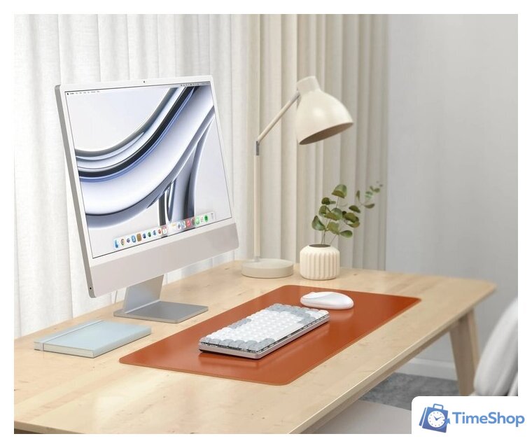 Коврик для стола Satechi Vegan-Leather Premium Desk Mat ST-LPDMN (коричневый) - Изображение №7 — Интернет-магазин Time-Shop