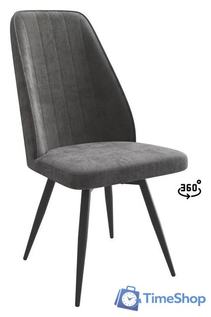 Стул Мамадома Leonard M-R1 360 (b28 Antracite Lux/черный) - Изображение №1 — Интернет-магазин Time-Shop