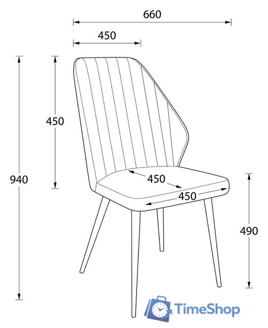 Стул Мамадома Leonard M-R1 360 (b28 Antracite Lux/черный) - Изображение №3 — Интернет-магазин Time-Shop