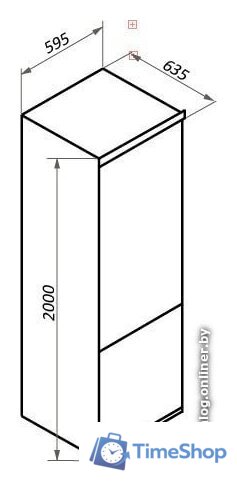 Холодильник MAUNFELD MFF200NFW - Изображение №3 — Интернет-магазин Time-Shop