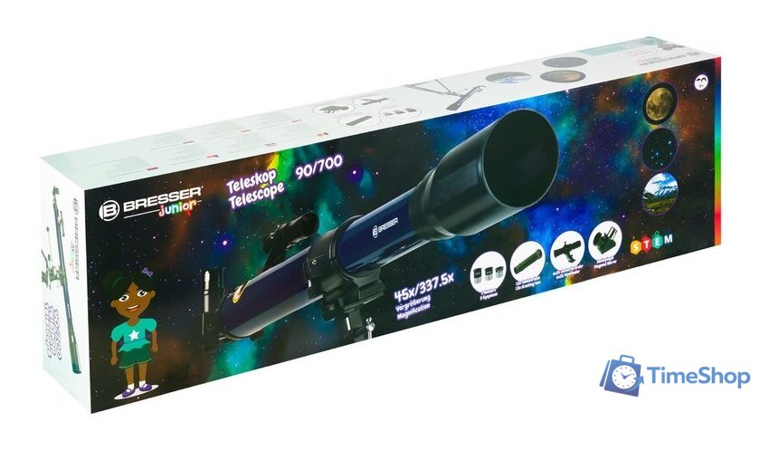 Телескоп Bresser Junior 70/900 Skylux NG - Изображение №10 — Интернет-магазин Time-Shop