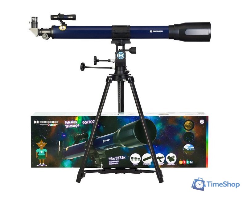 Телескоп Bresser Junior 70/900 Skylux NG - Изображение №2 — Интернет-магазин Time-Shop