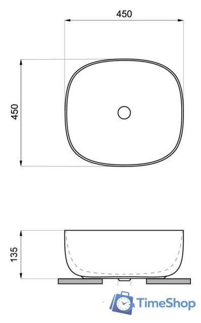 Умывальник Wellsee Belle Spa 3.0 335907000 - Изображение №9 — Интернет-магазин Time-Shop