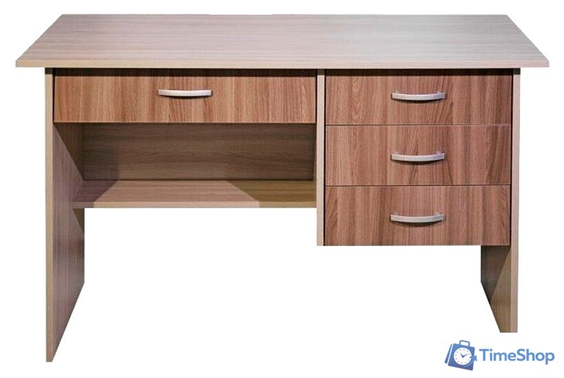 Стол Стендмебель Сити (ясень шимо светлый/ясень шимо темный) - Изображение №1 — Интернет-магазин Time-Shop