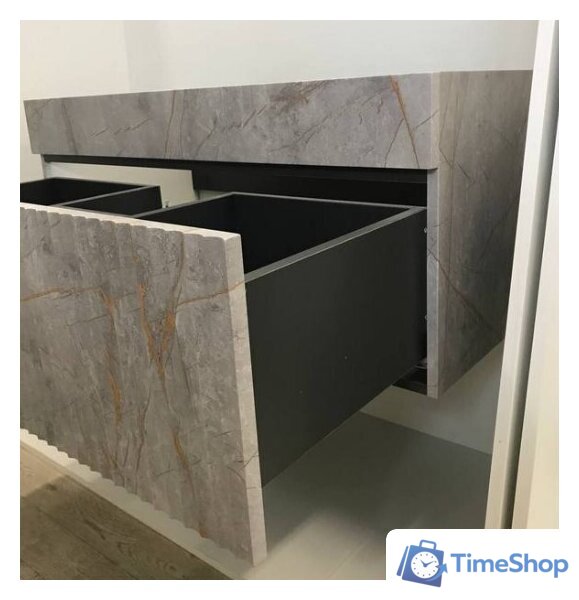  Garda Тумба под умывальник 09.106н.1000.PVC (золотой мрамор) - Изображение №3 — Интернет-магазин Time-Shop