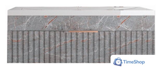  Garda Тумба под умывальник 09.106н.1000.PVC (золотой мрамор) - Изображение №1 — Интернет-магазин Time-Shop