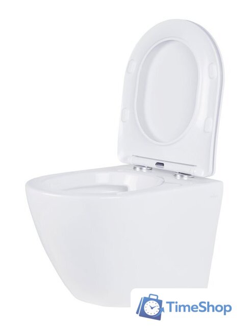 Унитаз подвесной Roxen Antares Tornado в комплекте с инсталляцией StounFix Dual Fresh 6 в 1 968385 (кнопка: хром глянцевый) - Изображение №6 — Интернет-магазин Time-Shop