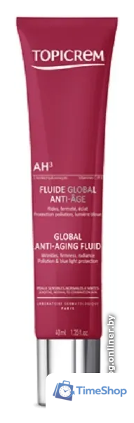  Topicrem Крем Флюид AH3 Глобальный антивозрастной 40 мл - Изображение №1 — Интернет-магазин Time-Shop