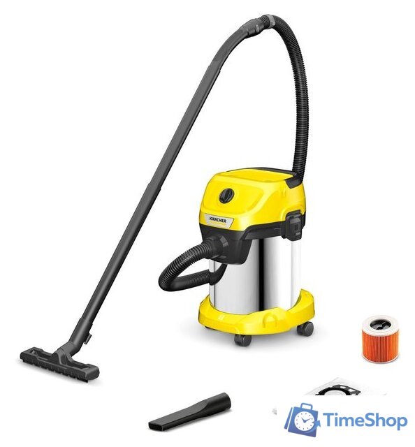 Пылесос Karcher WD 3 S V 1.628-135.0 - Изображение №1 — Интернет-магазин Time-Shop