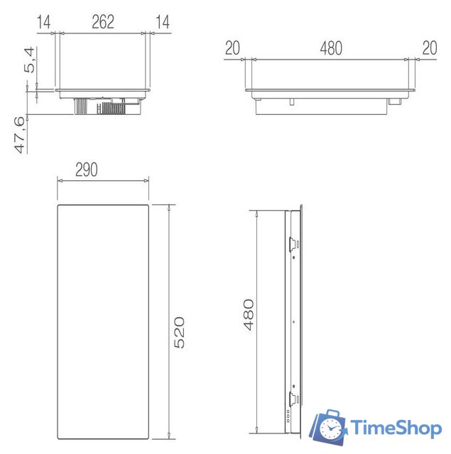 Варочная панель Elica Ratio Connex 302 Plus BL PRF0199850 - Изображение №2 — Интернет-магазин Time-Shop