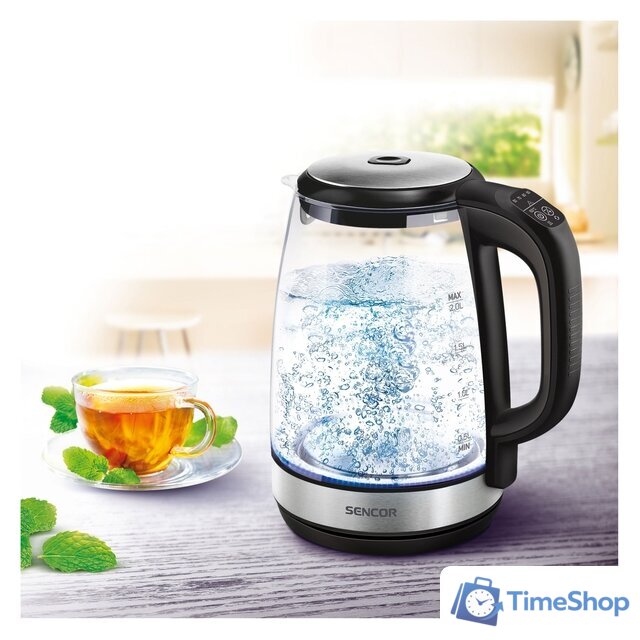 Электрический чайник Sencor SWK 2090BK - Изображение №10 — Интернет-магазин Time-Shop