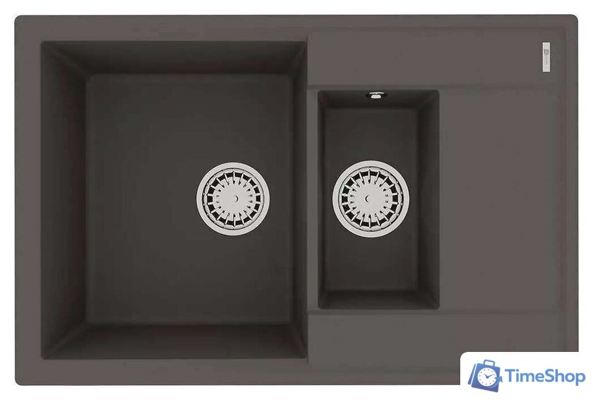 Кухонная мойка Lemark Ramza 9910041 (серый) - Изображение №1 — Интернет-магазин Time-Shop