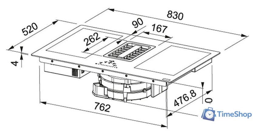 Варочная панель Franke FMA 839 HI - Изображение №2 — Интернет-магазин Time-Shop