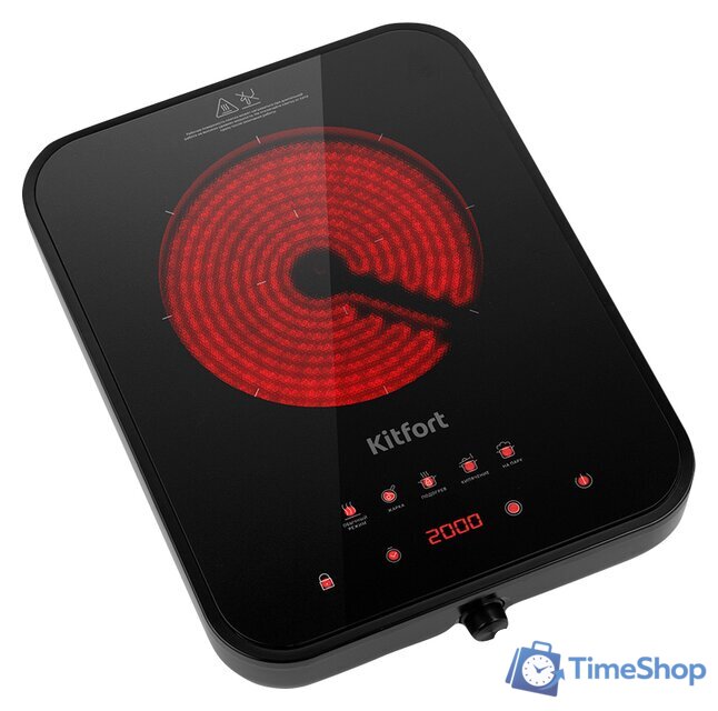 Настольная плита Kitfort KT-141 - Изображение №1 — Интернет-магазин Time-Shop