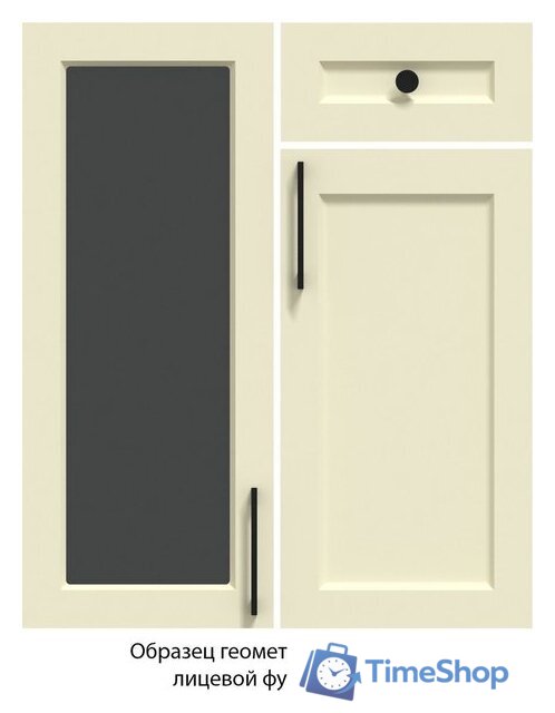 Готовая кухня Интерлиния Тренд 1.88x3.2 ВТ левая (пепел/пепел/опал светлый) - Изображение №6 — Интернет-магазин Time-Shop