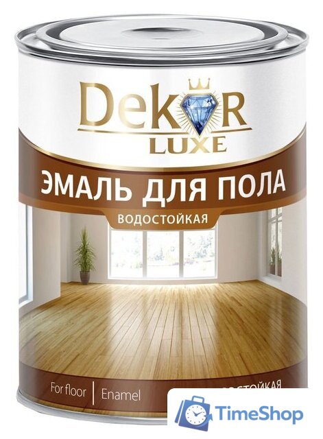 Эмаль Dekor для пола 20 кг (каштан) - Изображение №1 — Интернет-магазин Time-Shop