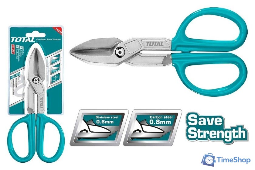 Ножницы по металлу Total THTJ534101 - Изображение №1 — Интернет-магазин Time-Shop