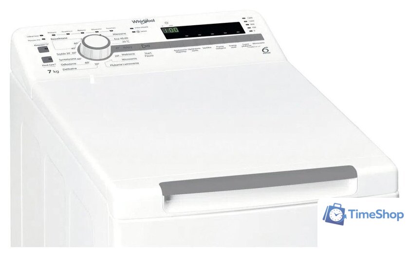 Стиральная машина с вертикальной загрузкой Whirlpool NTDLR 7220SS PL/N - Изображение №6 — Интернет-магазин Time-Shop