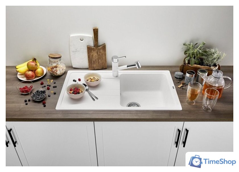 Кухонная мойка Blanco Sona 5 S 527334 (вулканический серый) - Изображение №3 — Интернет-магазин Time-Shop