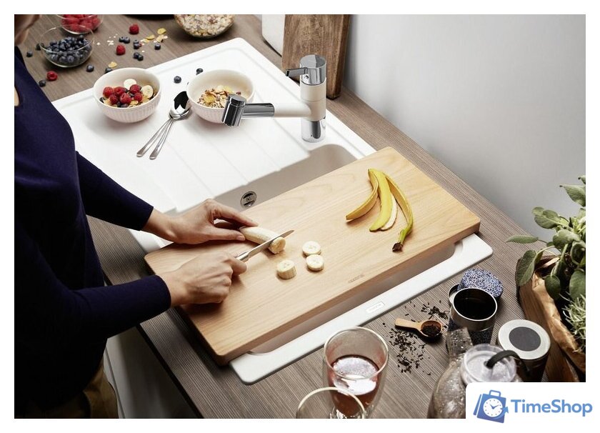 Кухонная мойка Blanco Sona 5 S 527334 (вулканический серый) - Изображение №7 — Интернет-магазин Time-Shop