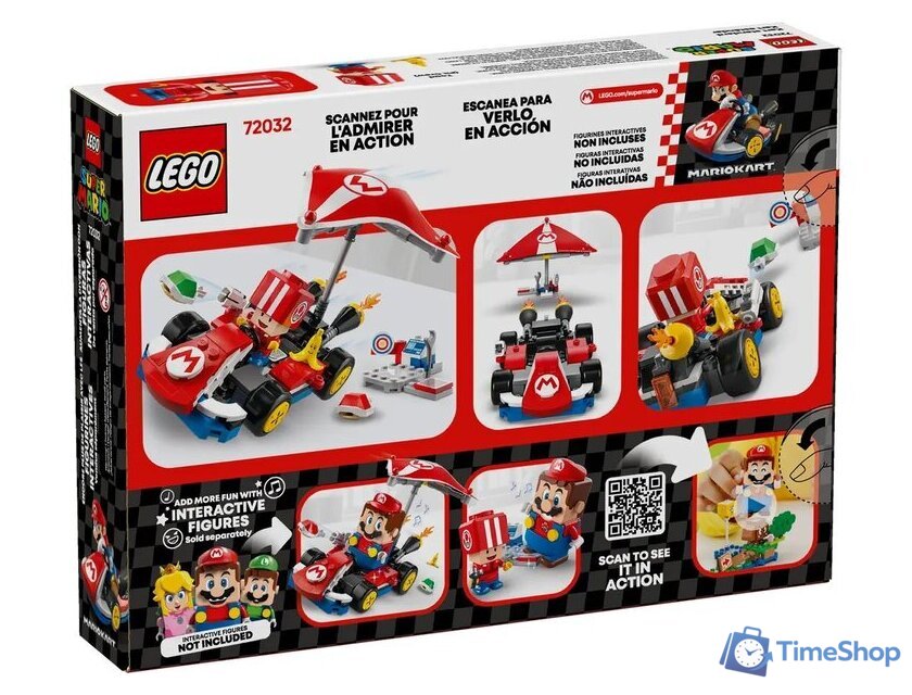 Конструктор LEGO Mario Kart – Стандартный карт 72032 - Изображение №2 — Интернет-магазин Time-Shop