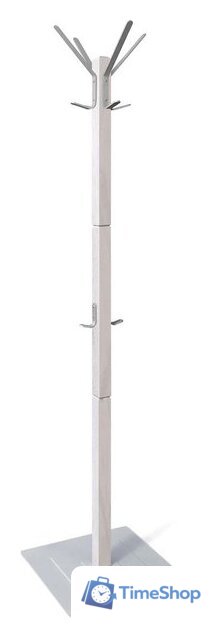 Вешалка для одежды Sheffilton Альберто SHT-CR11 933039 (беленый/алюминий металлик) - Изображение №2 — Интернет-магазин Time-Shop